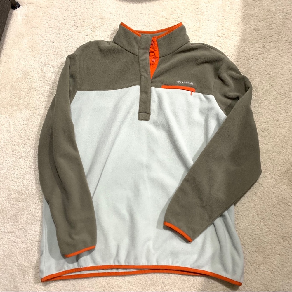Columbia - 1/4 Button Fleece Sweater (2X)